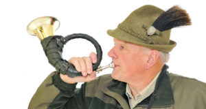 granie na rogu myśliwskim