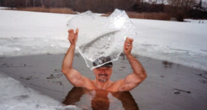 Jerzy Krzciuk w krze mors