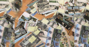 kolekcja pocztowych kart