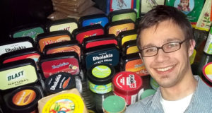 kolekcja opakowań po tabace