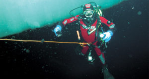 sport nurkowanie na biegunie