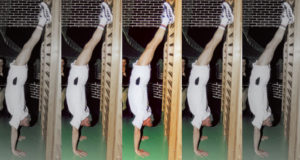 sport stójki na rękach Śleżyński