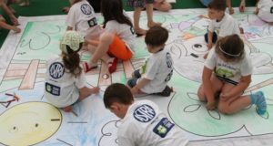 zielona sowa kolorowanka